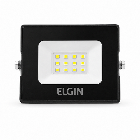 Refletor LED 10w 6500k IP65 A Prova De Água Bivolt Elgin 1429E
