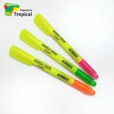 Marca Texto 2 Cores Acrilex
