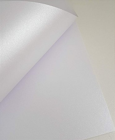 Papel Perolado branco A4 180g 20Fls