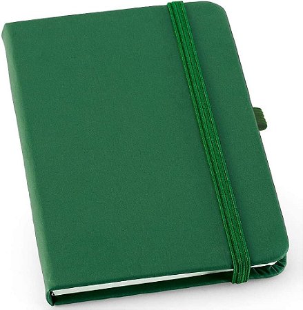 Caderneta Tipo Moleskine Verde