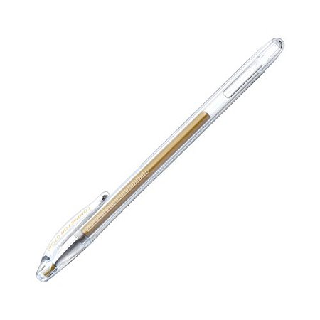 Caneta Esferográfica Compactor Gel Dourado 0.7mm