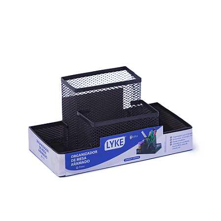Organizador de Mesa Aramado 4 divisórias