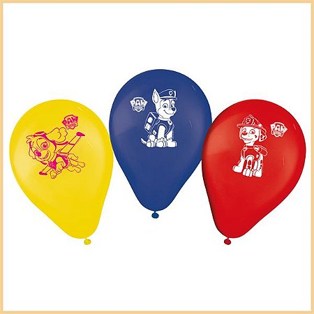 Balões Patrulha Canina | 3 unidades