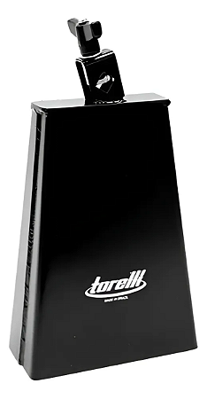 Torelli Cowbell 8" Preto Rock TO056