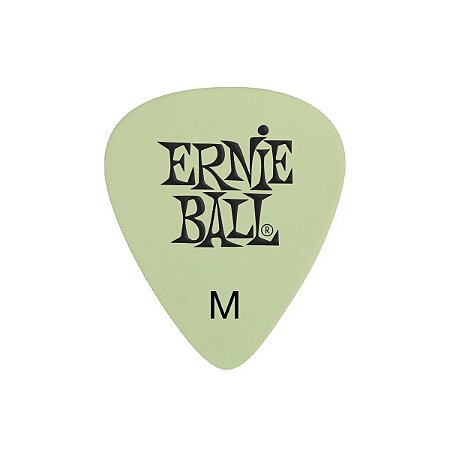 Palheta Ernie Ball Média 0,73mm Fluorescente Celulose