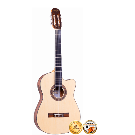Violão Nylon Rozini Presença Brasil Flat Acústico Rx515