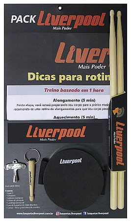 Liverpool Pack De Treinamento Para Baterista LIVERPACK