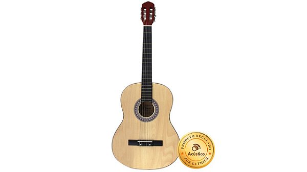 Winner Violão Estudante 39 Nylon Acústico Natural AW20-N