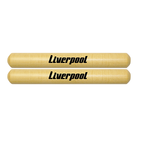 Par De Claves Em Marfim 20 Cm Liverpool