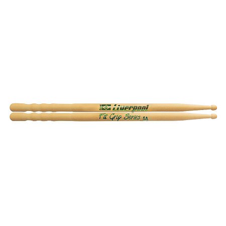 Baqueta de Bateria Profissional Liverpool Fit Grip 5A Marfim