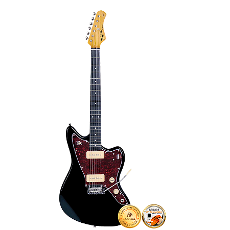 Guitarra Jazzmaster Tagima TW-61 Preto Tortoise Profissional