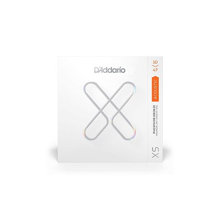 Corda De Violão Aço D'Addario XS Tensão Extra Leve (010.047)