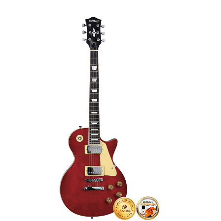 Guitarra Elétrica Les Paul Strinberg LPS230 Wine Red