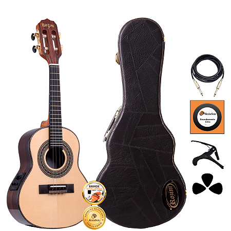 Kit Cavaco Rozini Concertista RC06 Ativo Jacarandá Completo