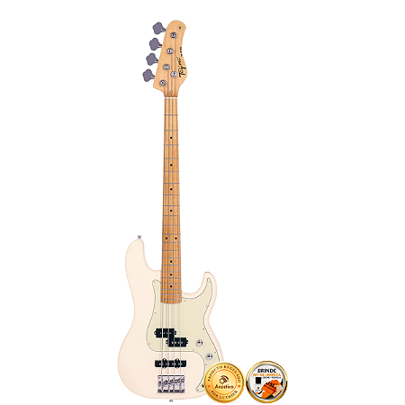 Contrabaixo 4 Cordas Tagima Precision Bass TW-65 Olympic White
