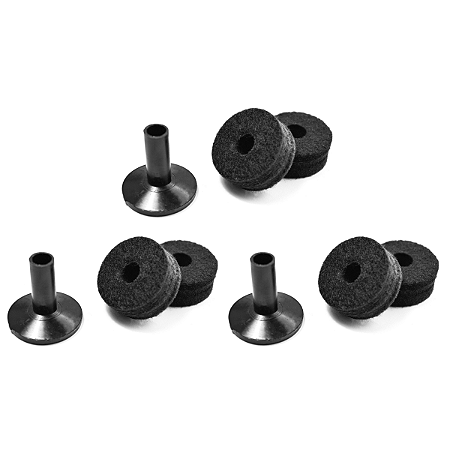 Base Plástica + 2 Feltros Para Prato Kit Com 3 Torelli TA013