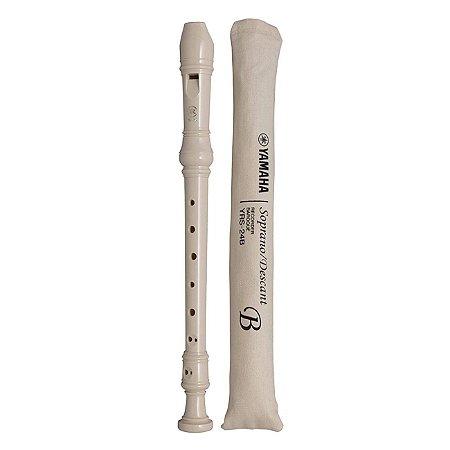 Flauta Doce Yamaha Soprano Barroca YRS-24B