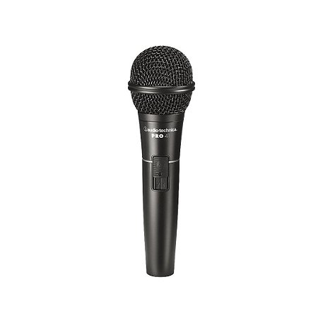 Microfone Dinâmico Audio Technica Cardióide PRO41 XLR Preto