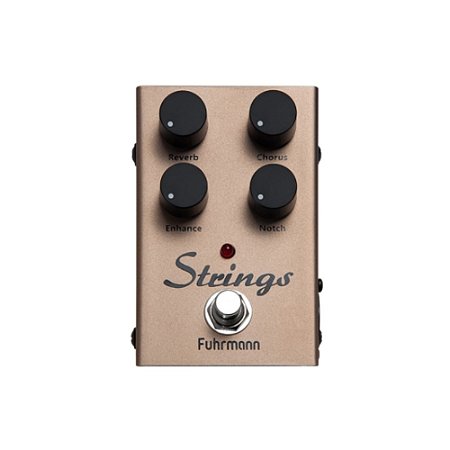 Pedal De Efeito Fuhrmann Strings Para Violão VO01 Marrom