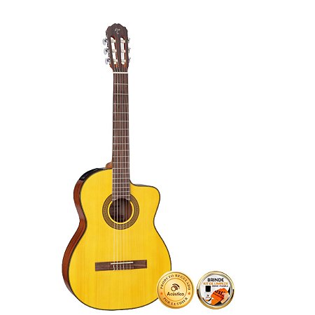 Violão Elétrico Takamine Clássico Nylon Natural GC1CE