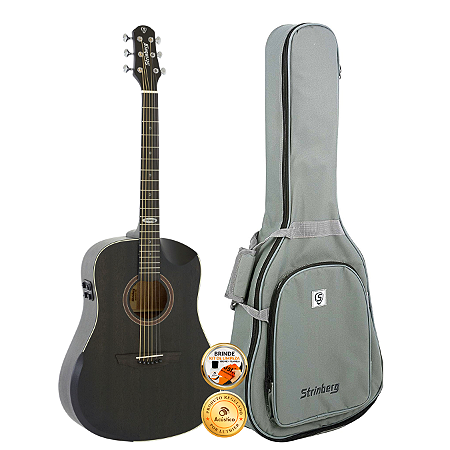 Violão Strinberg SD301HCR Galaxy TOS Chorus/Delay/Reverb Bag