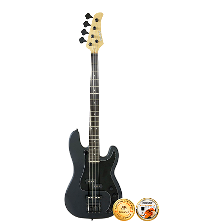 Contrabaixo 4 Cordas Strinberg Precision PBS40 Preto Fosco
