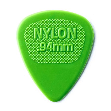 Palheta Dunlop Nylon Midi 0,94mm Verde