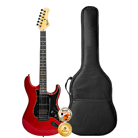 Kit Guitarra Tagima Sixmart Delay Reverb Chorus Vermelha Capa