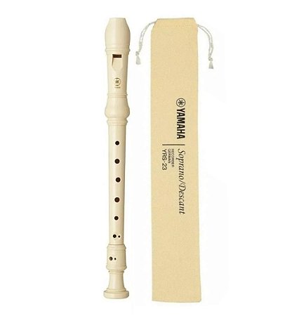 Flauta Doce Yamaha Soprano Germânica YRS-23
