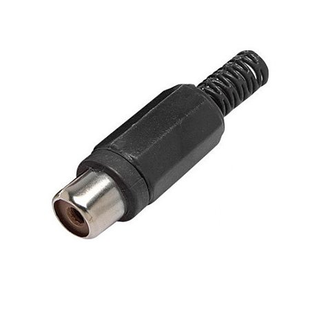 Plug Adaptador RCA Preto MXT 19 Unidades