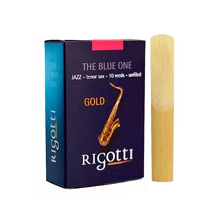 Palheta Para Sax Tenor - Rigotti Gold Medium - 1 Unidade