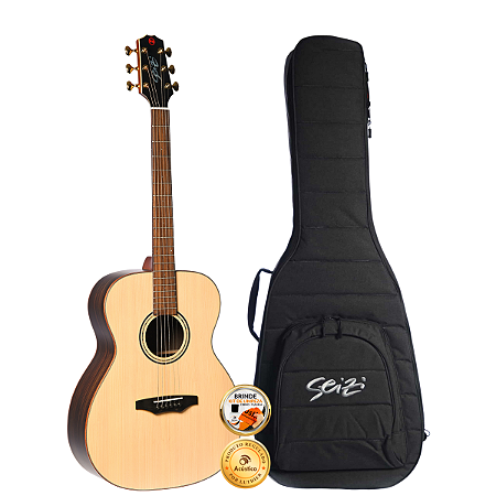 Violão Profissional Seizi Supreme All Solid Fuji Com Bag