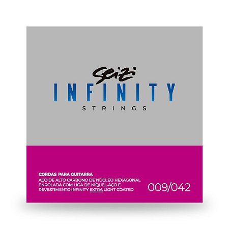 Cordas De Guitarra Seizi Infinity Extra Light (009.042)