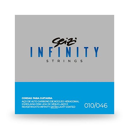 Cordas De Guitarra Seizi Infinity Extra Light (010.046)