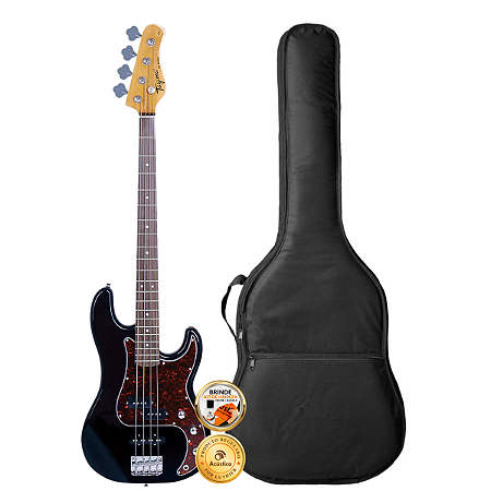 Kit Contrabaixo 4 Cordas Tagima Precision TW-65 Black Capa