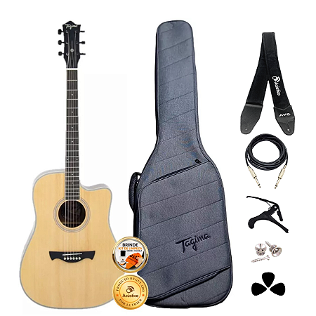 Kit Violão Profissional Tagima Collection Sunset Completo