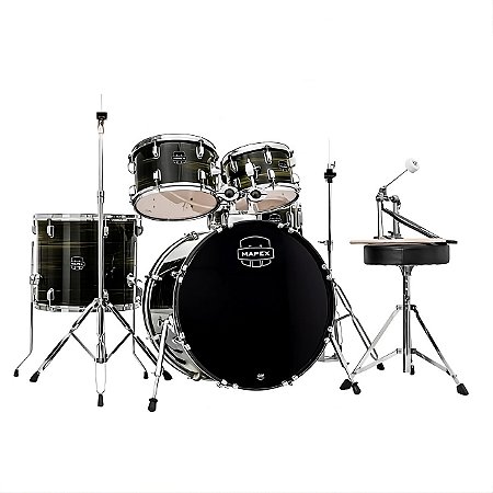 Bateria Acústica Mapex Prodigy Brown Wood Grain PDG5044T