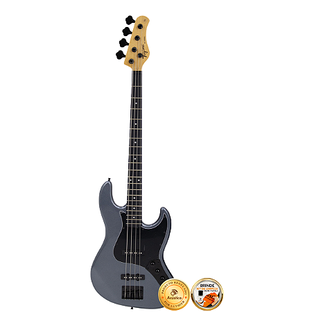 Baixo 4 Cordas Tagima Jazz Bass TW-73 Metallic Deep Silver