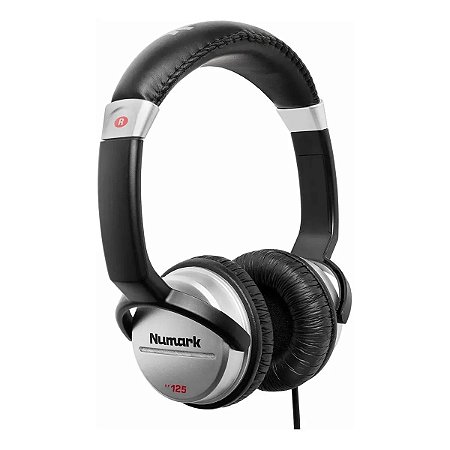 Fone De Ouvido Numark HF-125 On-ear Preto