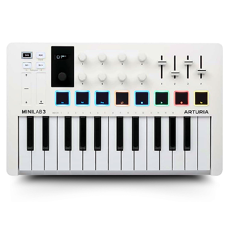 Teclado Controlador Midi USB 25 Teclas Arturia MiniLab MK3