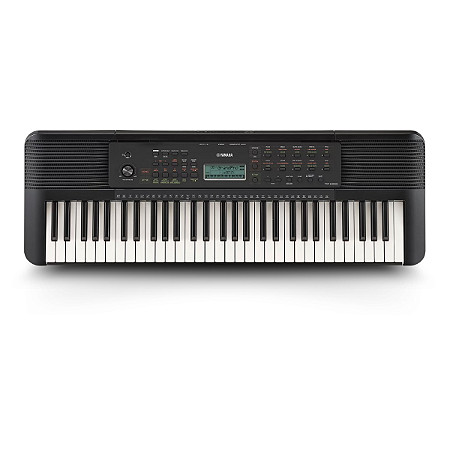 Teclado Musical Yamaha PSR-E283 Arranjador 61 Teclas Preto