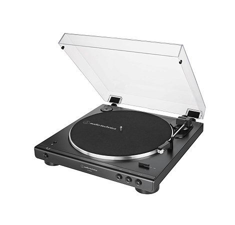 Toca Disco Audio-Technica Automático Bluetooth AT-LP60XBT-BK