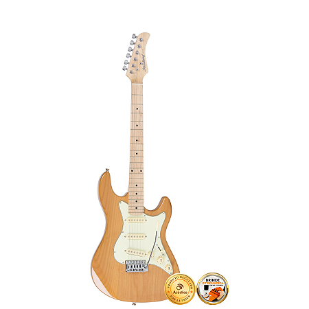 Guitarra Stratocaster Strinberg STS150 Natural Em Alder