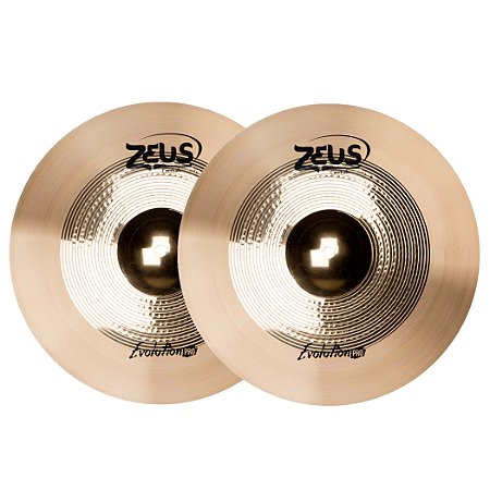 Prato De Bateria Zeus Evolution Pro Hi-Hat 14" B10 ZEPHH14