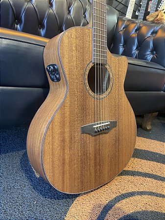Semi-novo Violão Seizi Supreme Ryu Mirai Mahogany C/ Bag