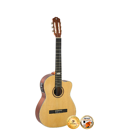 Violão Eletroacústico Strinberg SC200C Clássico Fosco Nylon