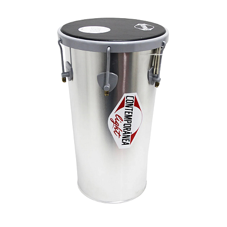 Rebolo Cônico 10"x45 Contemporânea Light Em Alumínio Pele Napa