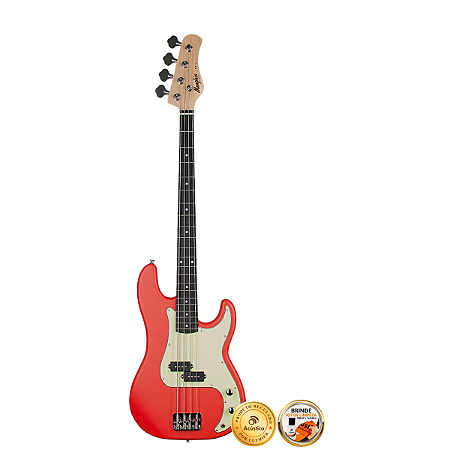 Contrabaixo Tagima Precision Memphis MB-40 Fiesta Red Fosco