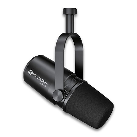Microfone Para Podcast Dinâmico Cardióide Kadosh KME7
