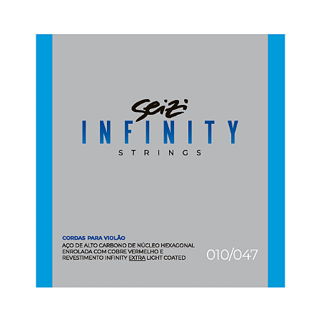 Corda Para Violão Aço Seizi Infinity Extra Light (010.047)